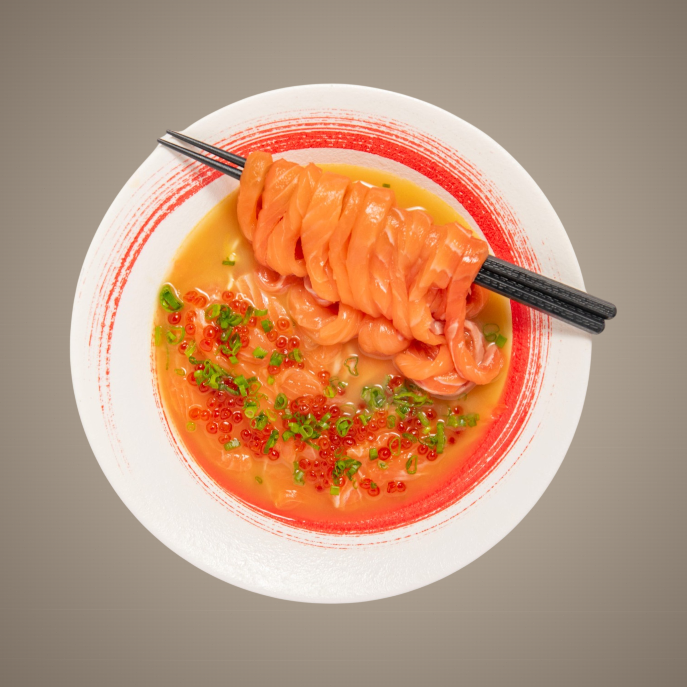 Salmon Waterfall Yuzu Soba